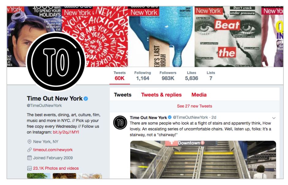 organic twitter